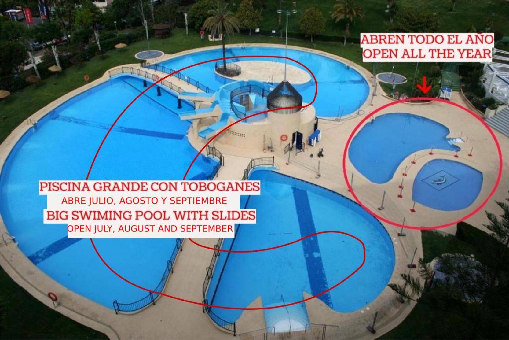 Apart With Swimming Pool Open All Year Benalmádena Buitenkant foto